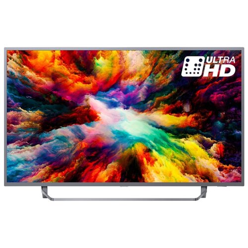 фото Телевизор philips 65pus7303 64.5" (2018) темно-серебристый