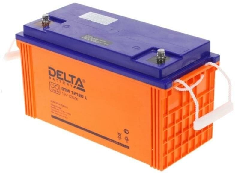 Аккумуляторная батарея DELTA Battery DTM 12120 L 12В 120 А·ч