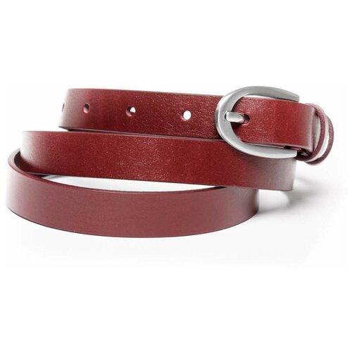 фото Женский кожаный ремень lakestone dancey burgundy 102234/bg