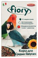 Fiory корм Parrocchetti Africa для средних попугаев 800 г