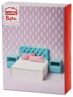 Lundby Набор мебели для спальни Базовый (LB_60305300) белый/голубой/розовый