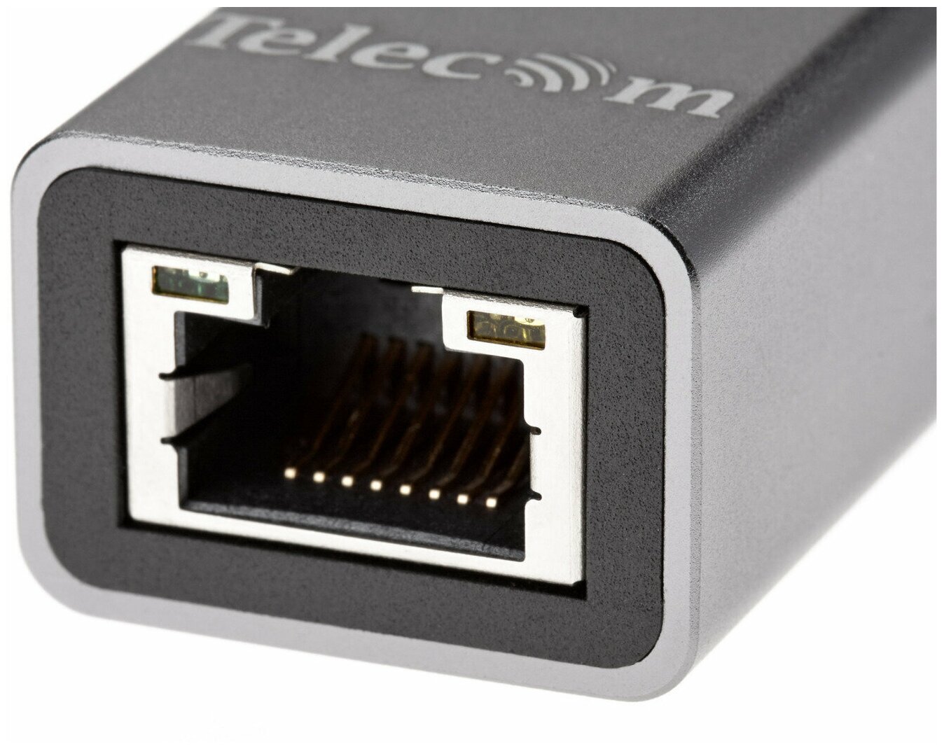 Адаптер сетевой Telecom USB 3.0/RJ-45 1000Mbps/3*USB3.0, 0.2m - фото №3