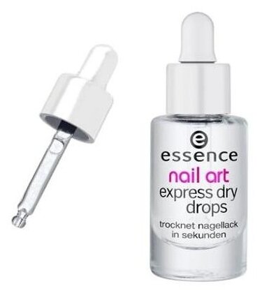 Essence Верхнее покрытие для быстрого высыхания лака Экспресс сушка Express dry drops