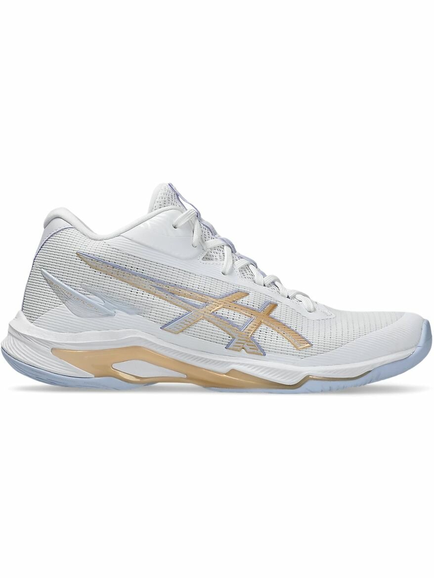 Кроссовки ASICS NETBURNER BALLISTIC FF MT 4, полнота F (EU)/ на среднюю стопу, размер 10 US, белый