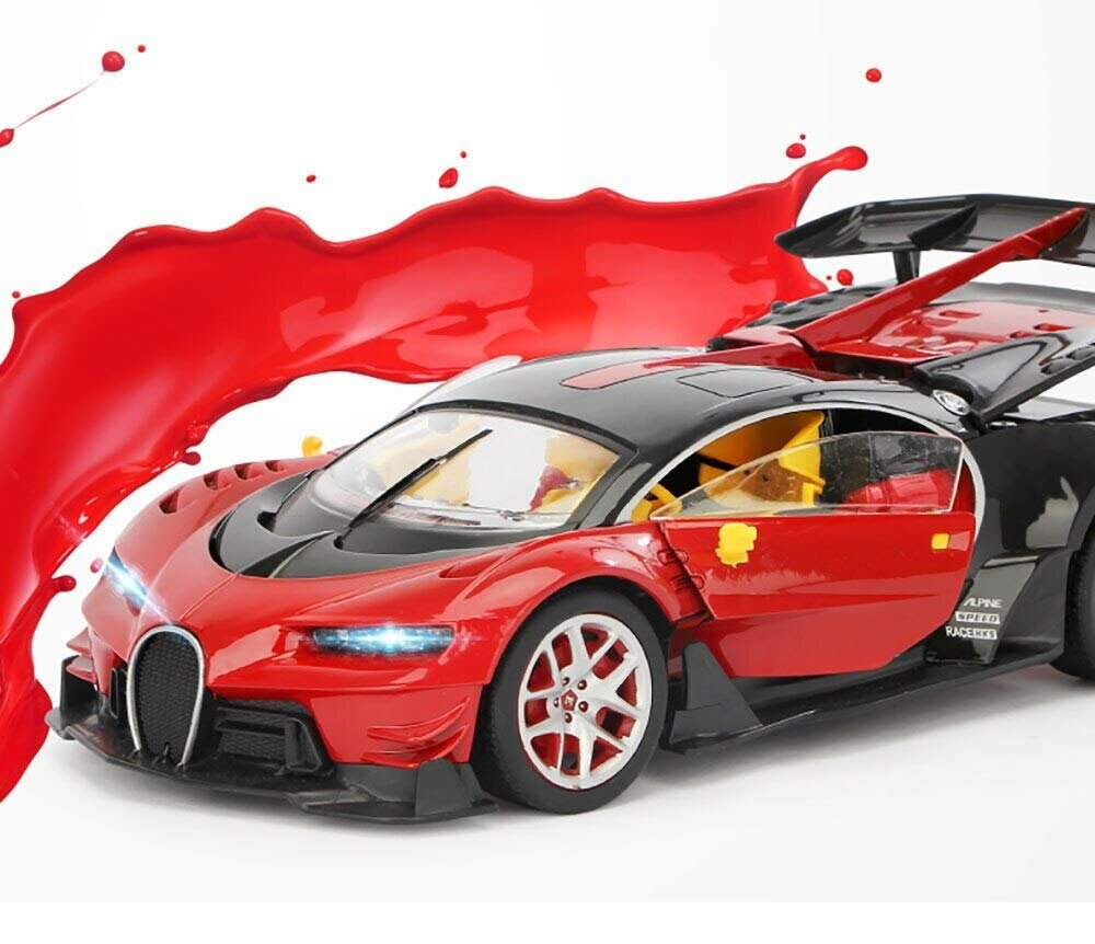 Машинка MINIAUTO Bugatti Atlantic", металл, 1:24, звуковые и световые эффекты