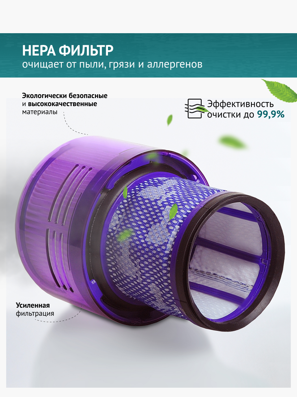 Фильтр для пылесоса Dyson V11, V15, 970013-02 — фото 1