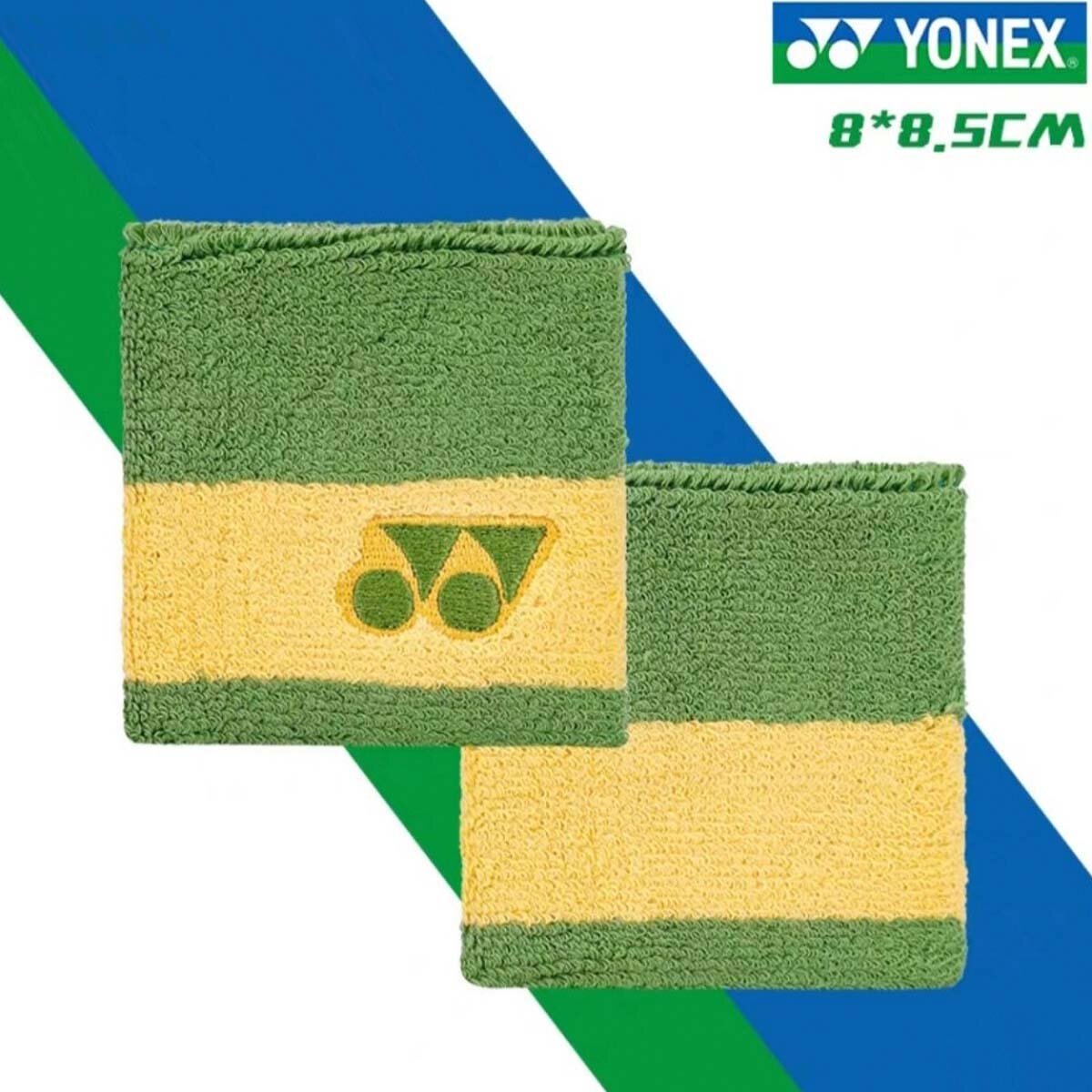 Напульсник спортивный YONEX AC006055CR GREEN желто-зеленый 1шт