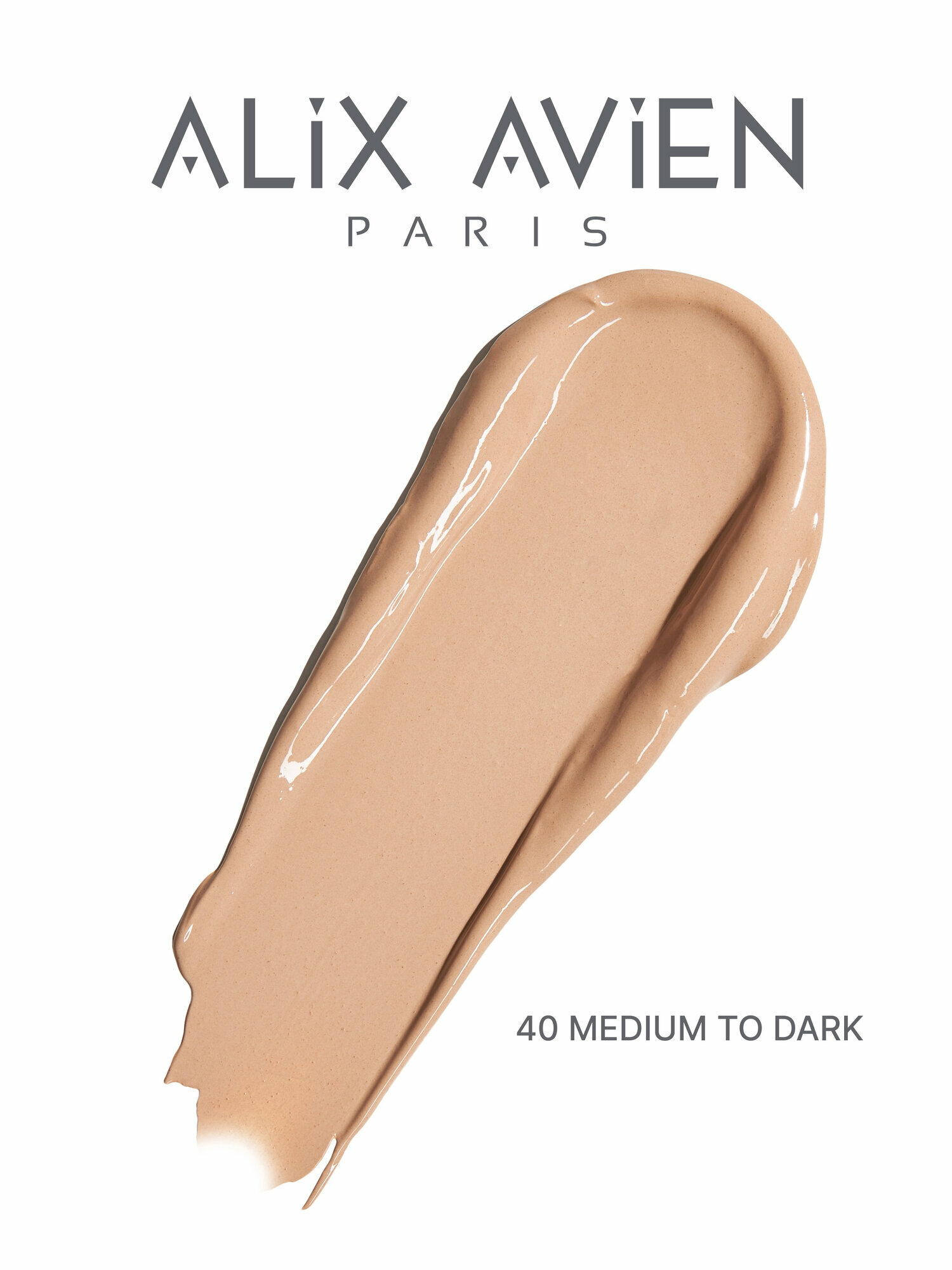 BB-крем Natlook Alix Avien 40 medium to dark, тональный крем SPF 15, без парабенов — фото 1