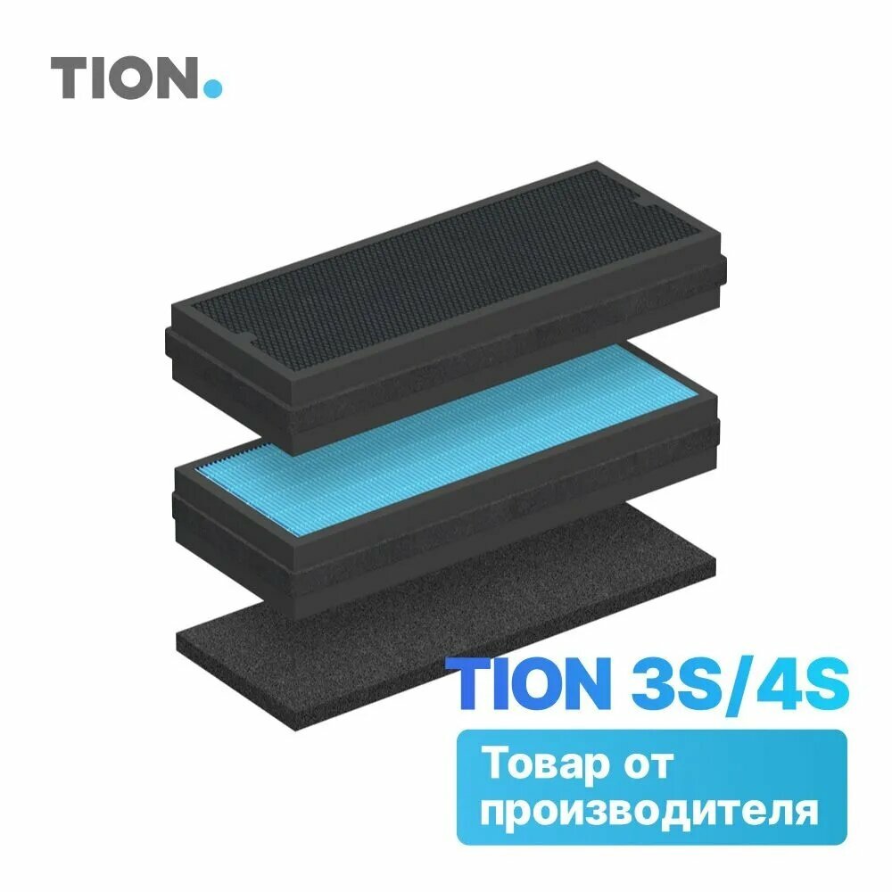 Комплект фильтров для 3S / 4S Family 4S Base 4S Magic 4S Plus ( G4 HEPA H13 AK-4S ) / Фильтры Тион