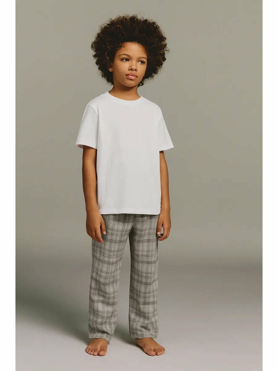 Брюки  MARK FORMELLE для мальчиков размер 146-72-63 серый