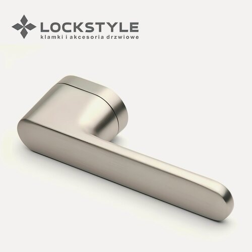 Изображение товара Ручки дверные LOCKSTYLE AKIK MOV цвет NBM (матовый никель) 011602800