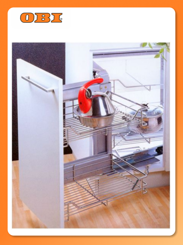 Волшебный уголок PTJ017GA5 ALBA (860-960)х480х560мм левый с доводчиком шт