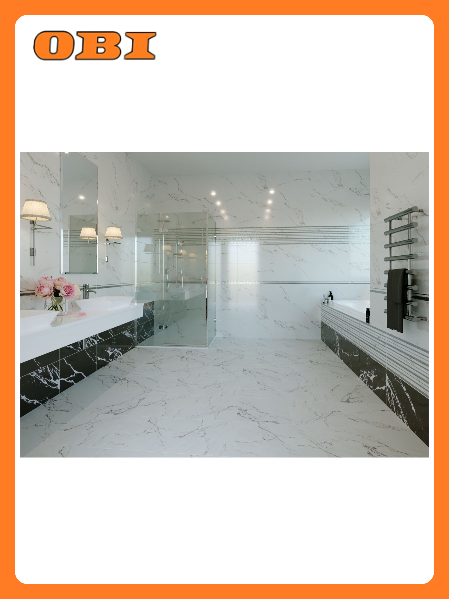 Керамическая плитка AXIMA Санторини белая 60х30 см