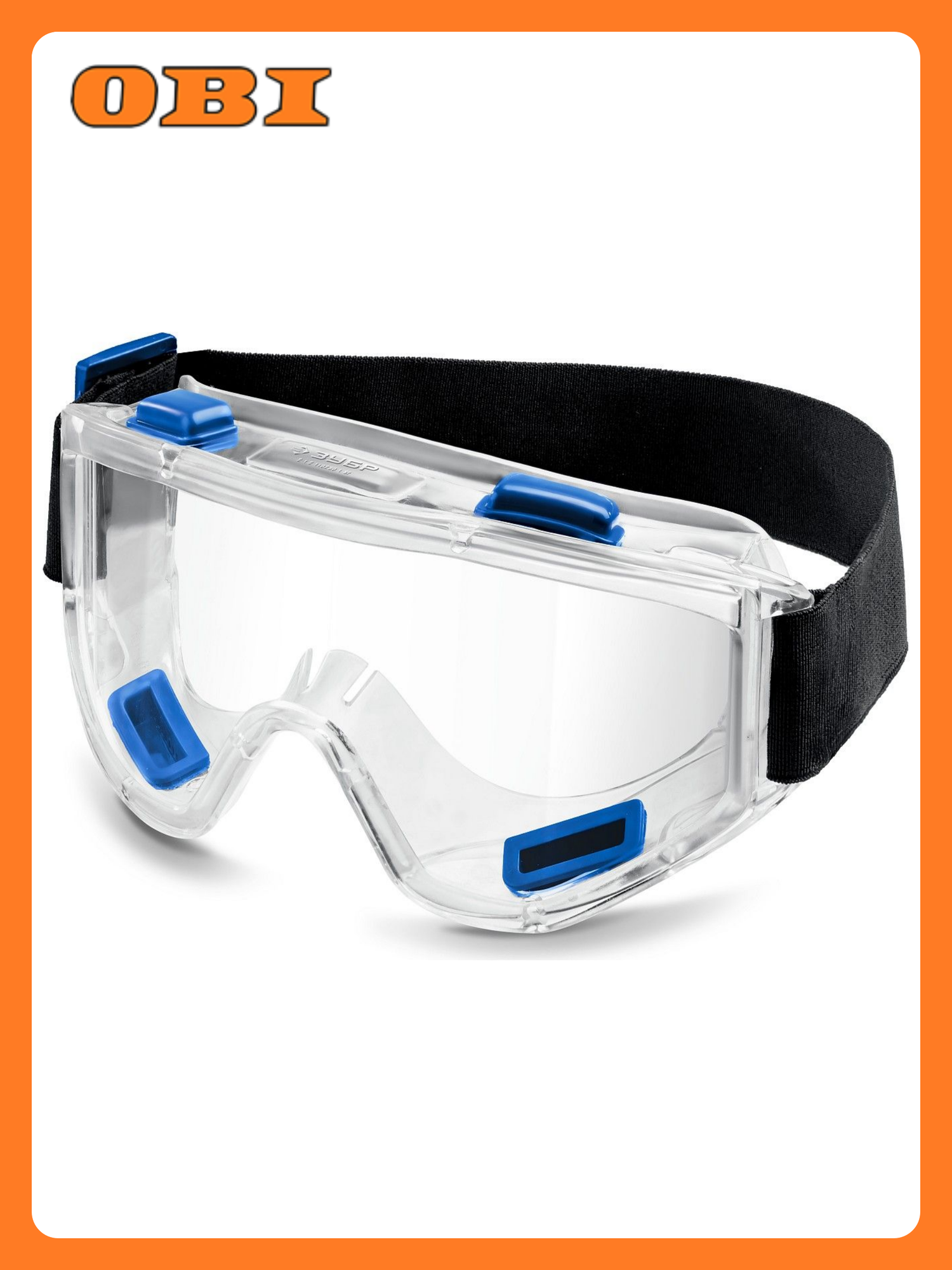 Защитные очки панорама увеличенный угол обзора непрямая вентиляция