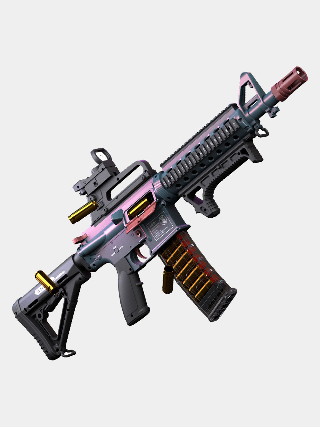 Игрушечный автомат M4A1 c вылетающими гильзами