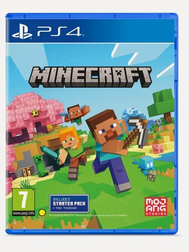 Изображение товара Игра Playstation Minecraft (диск для PS4, Русская версия), стандартное издание