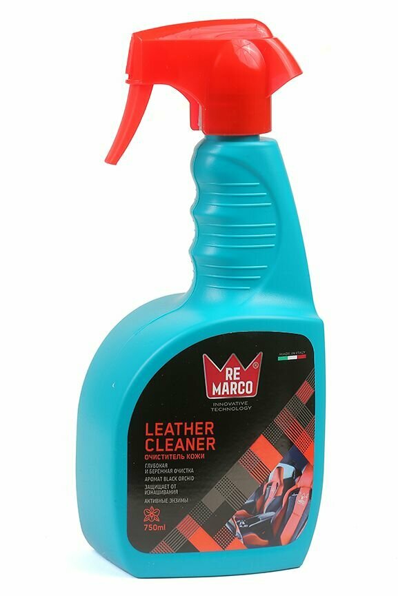 Очиститель кожи (триггер) ReMarco Leather Cleaner 750 мл