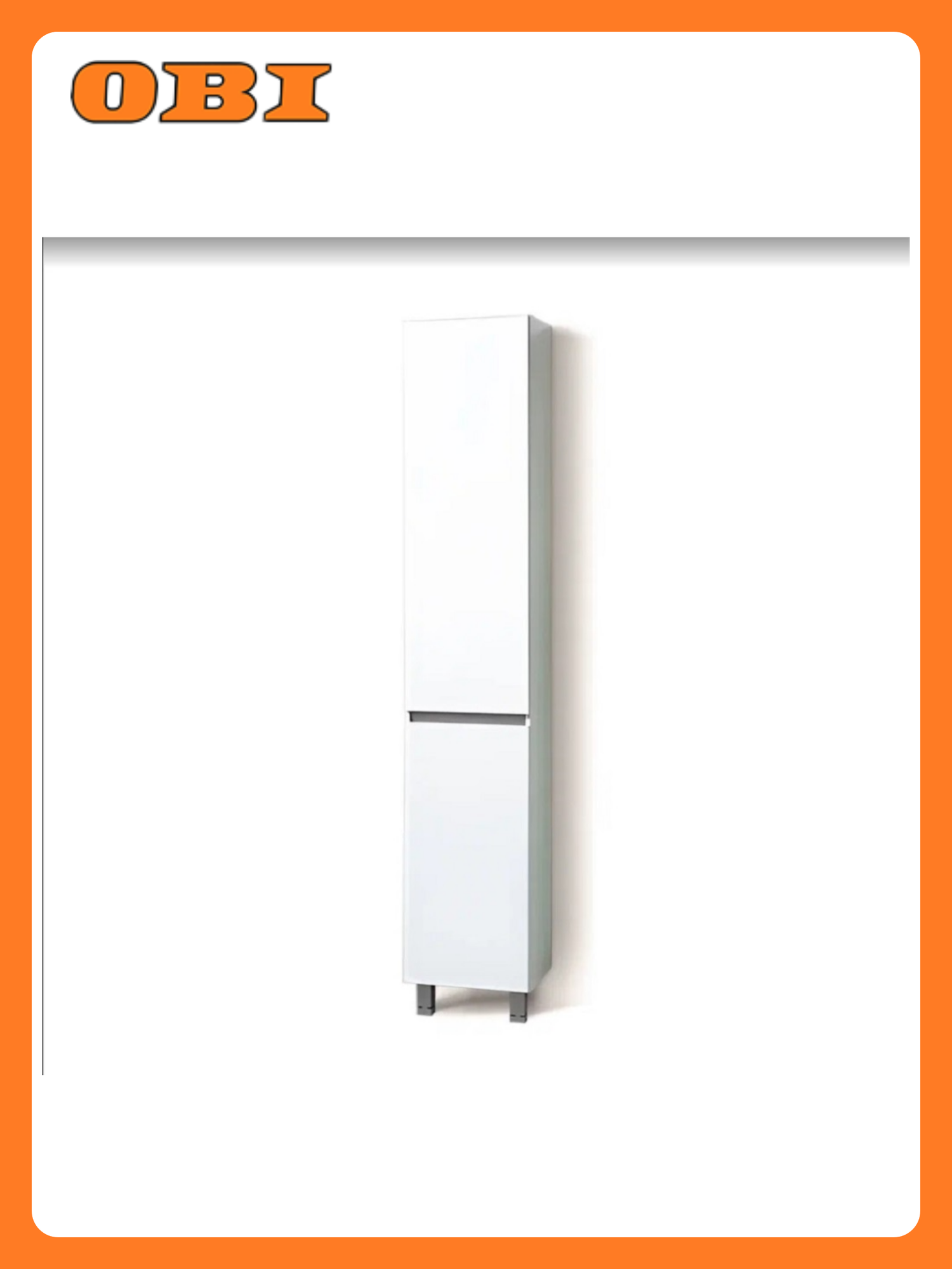 Шкаф для ванной «Акваль Афина» 40 см.