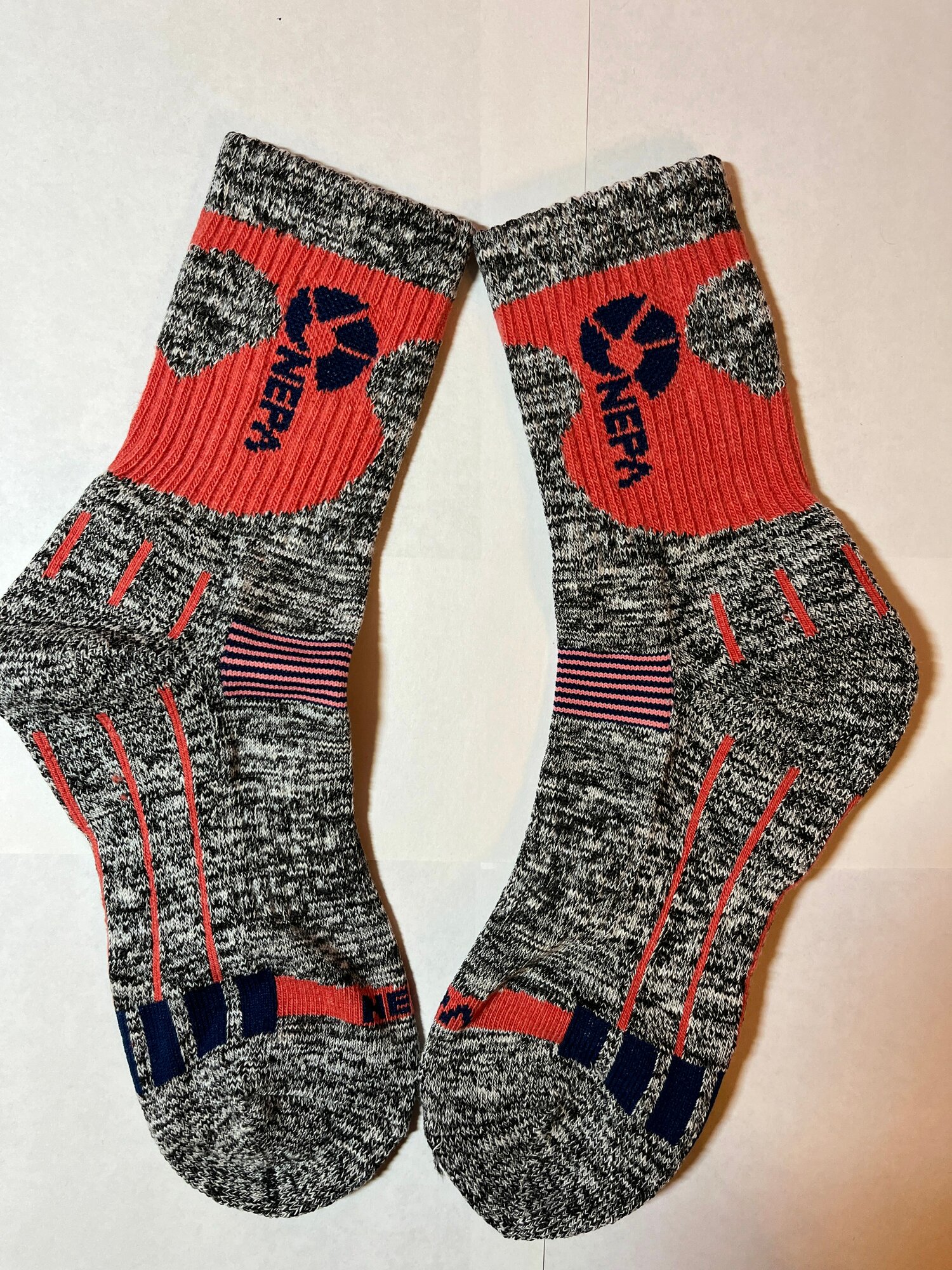 Носки NEPA, размер 24, серый, коралловый, розовый — фото 1