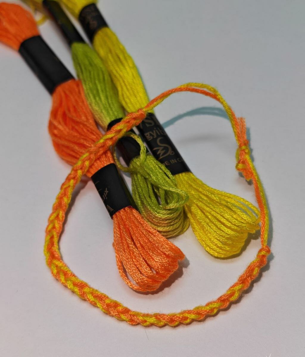 Жесткий браслет, 1 шт., yellow — фото 1