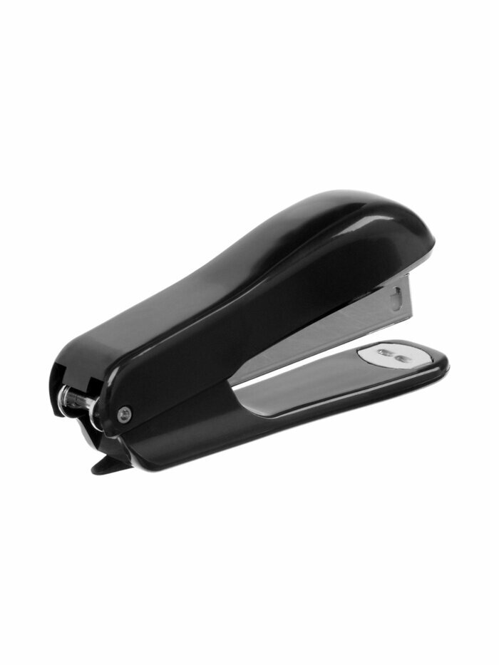 Степлер №10 Классика до 10 листов, корпус черный, 3 штуки — фото 1