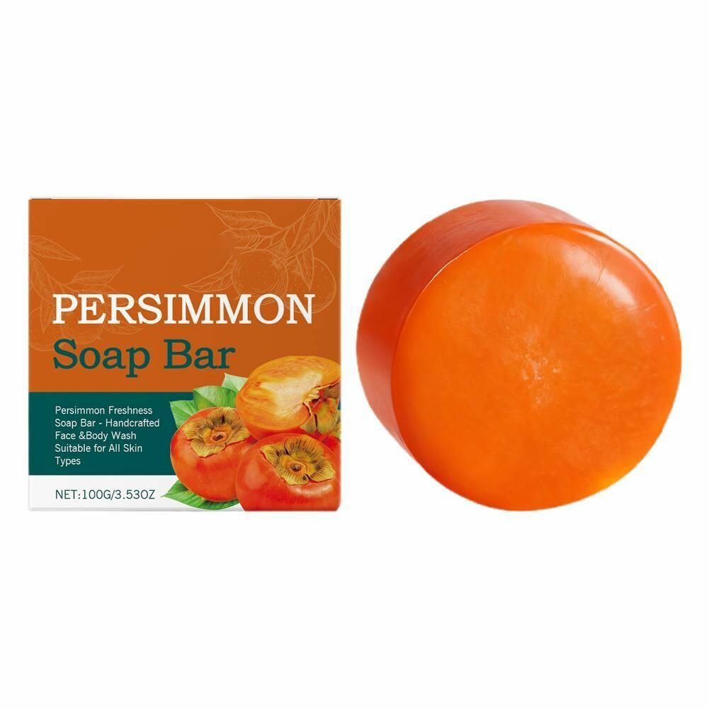 Persimmon Мыло туалетное с экстрактом хурмы, для лица и тела, 100 г