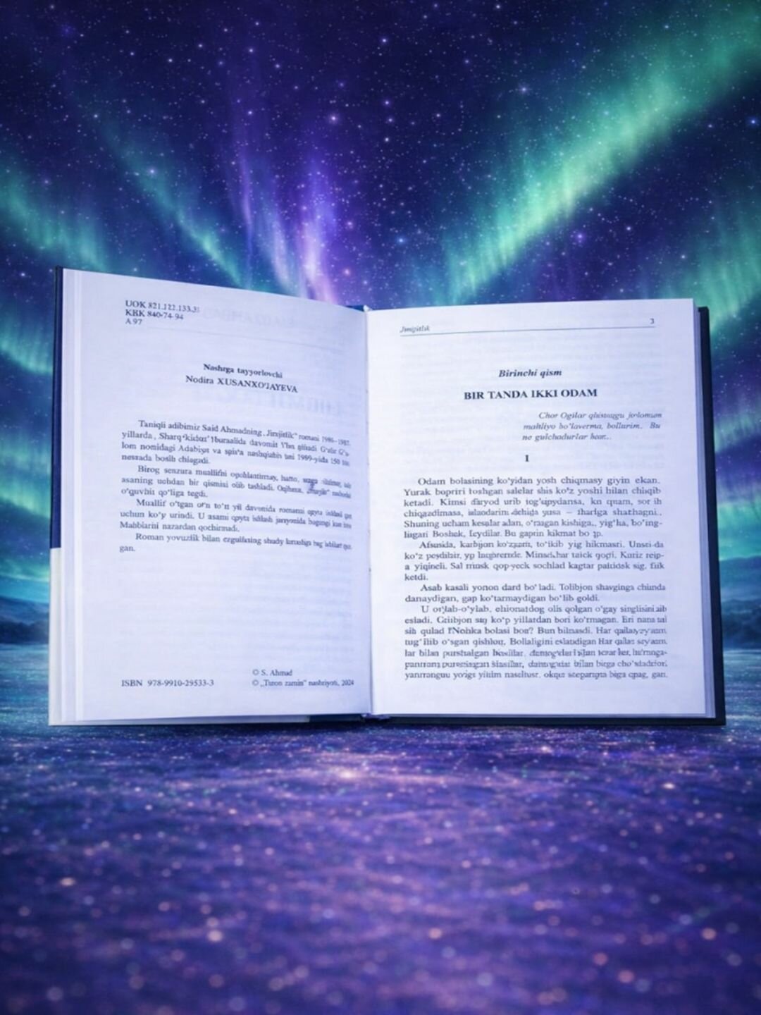 Книга, Жимжитлик, Саид Ахмад, роман, на узбекском, латиница, — фото 1