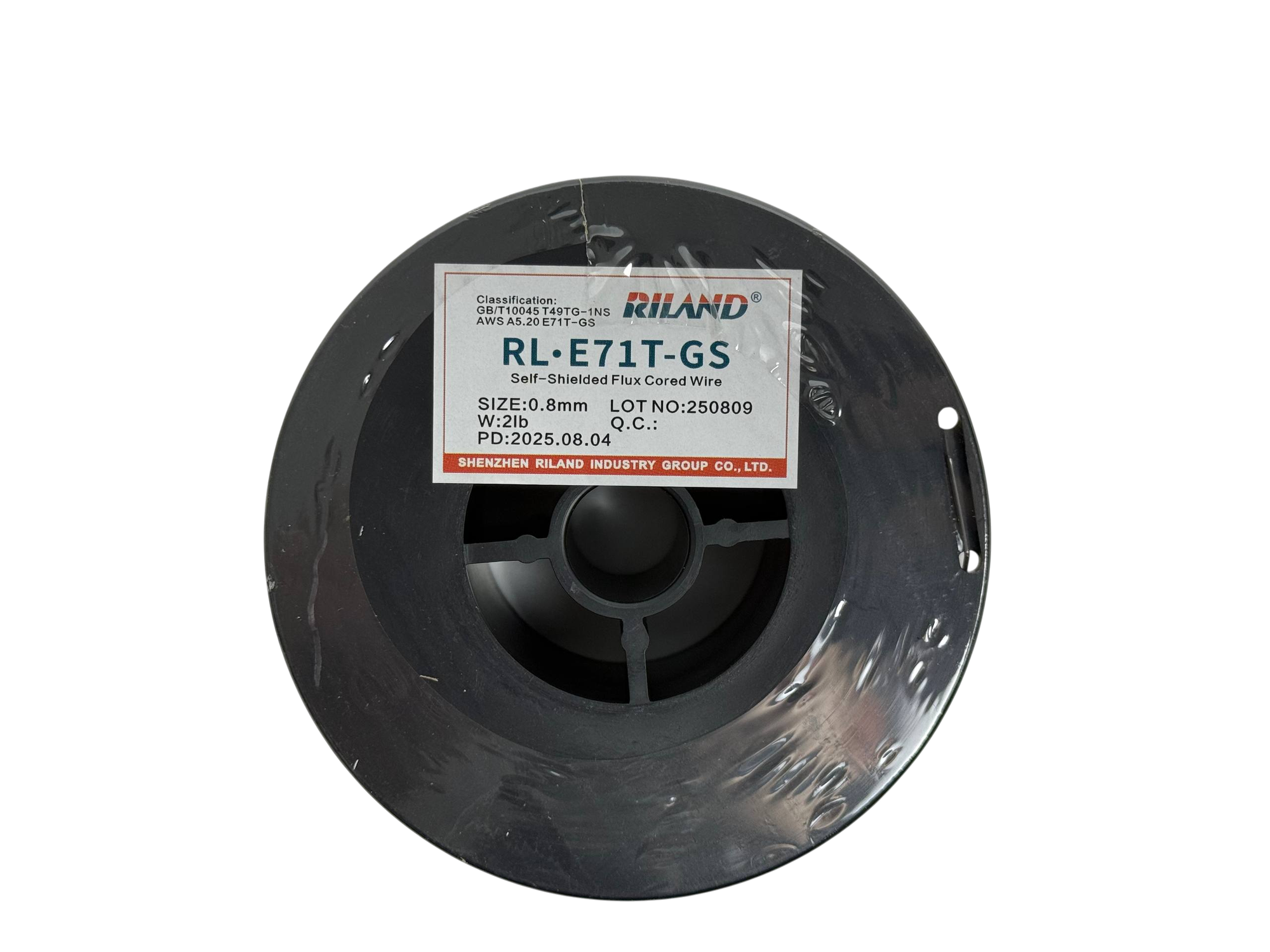 Проволока сварочная RILAND, для черного металла, 0,8 мм, 1 кг — фото 1