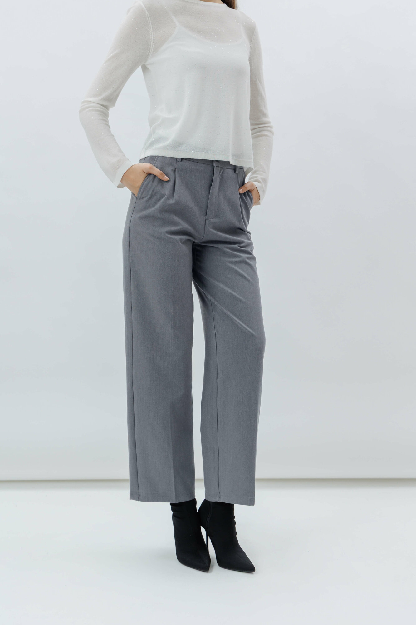 Брюки классические TERRA PRO, размер M, grey — фото 1