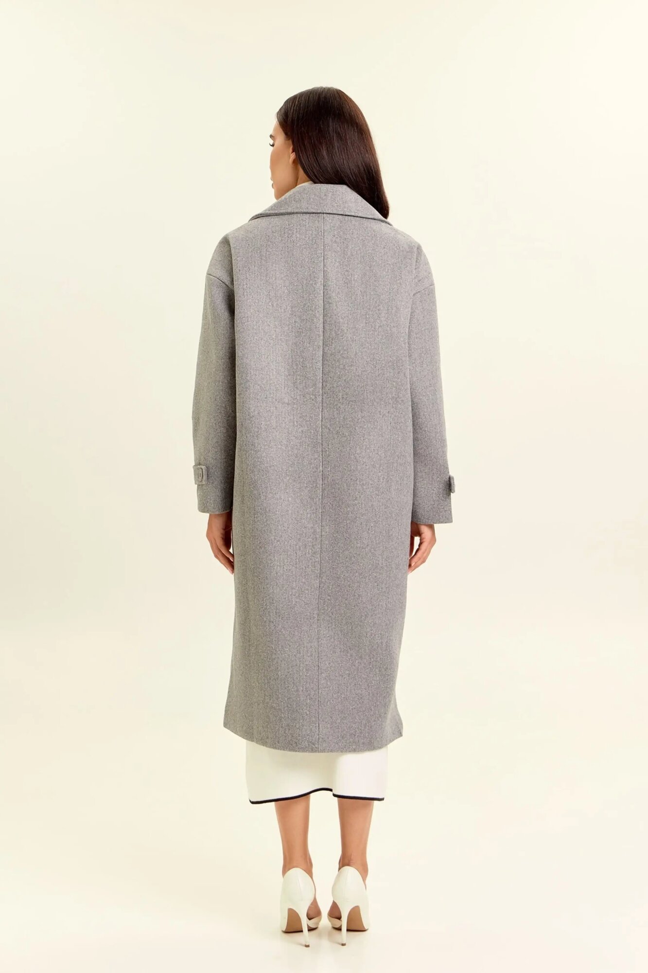 Пальто Selfie, размер L, серый — фото 1