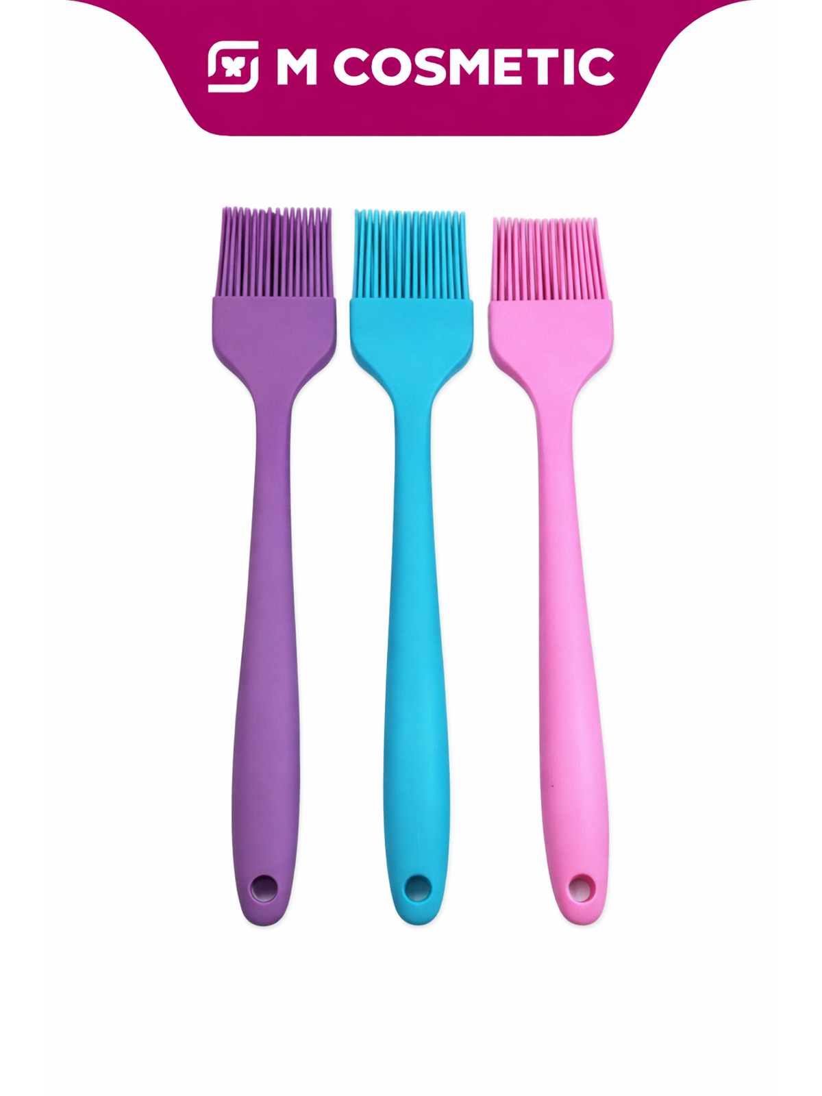 Кисть кулинарная Asia Posuda, силикон, большая, в ассортименте