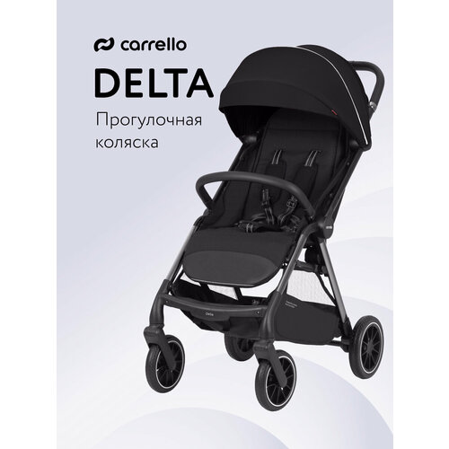 фото Коляска прогулочная carrello delta, черная