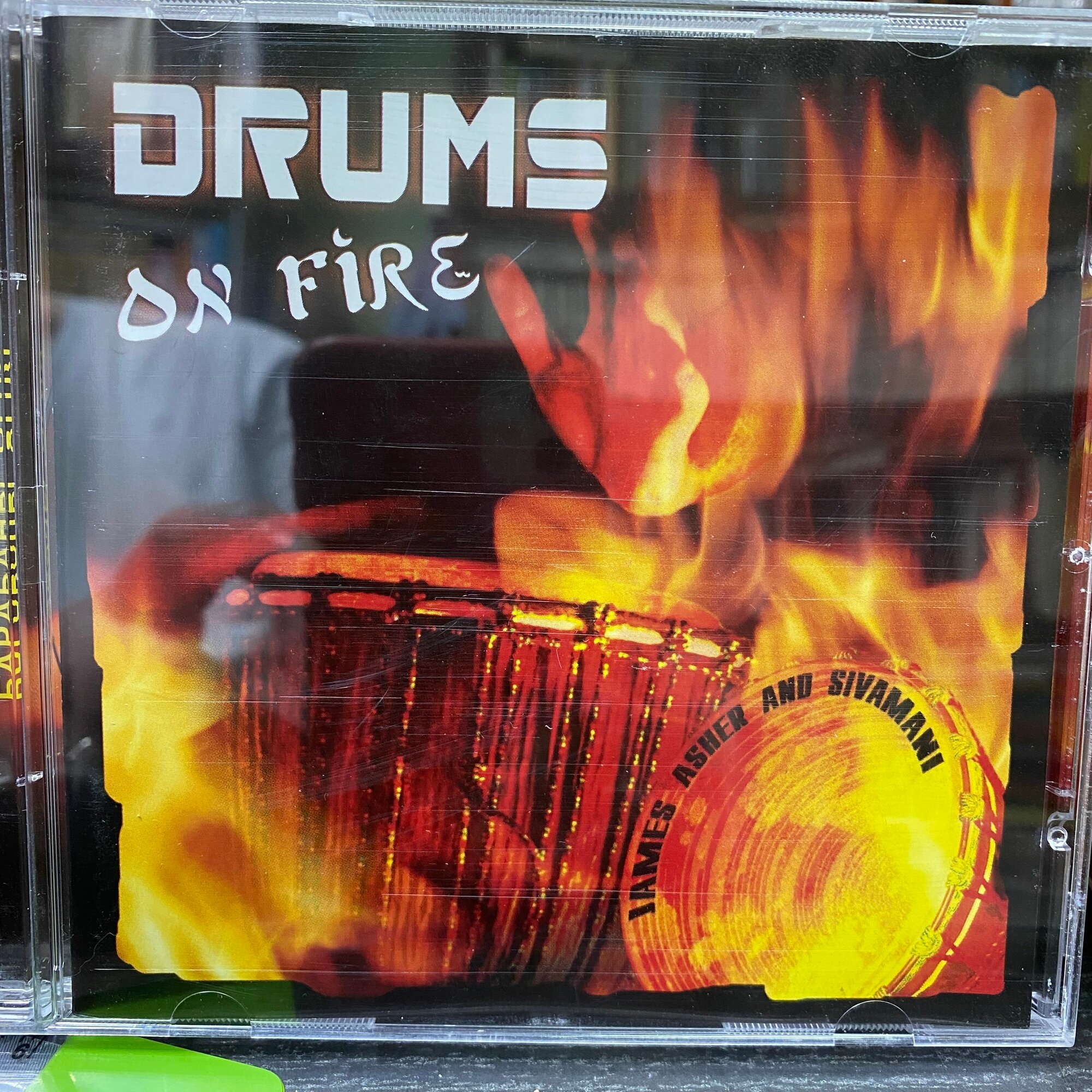 Компакт-диск(CD). James Asher And Sivamani. Drums On Fire.