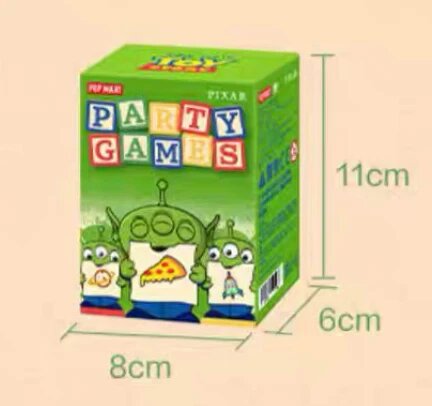 Официальная коллекция Pop Mart 3-Eyed Character, серия «Праздничная игра», слепой бокс с одиночной случайной фигуркой,
