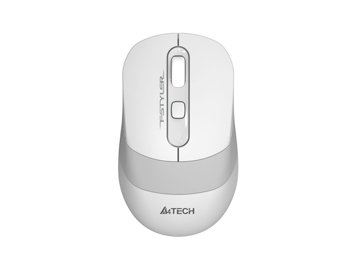 Беспроводная мышь A4Tech Fstyler FG10S dpi, Wireless, 67 г, белый / серый FG10S WHITE