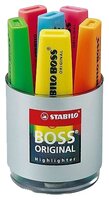 STABILO Настольный набор маркеров BOSS, 6 цветов (7006)