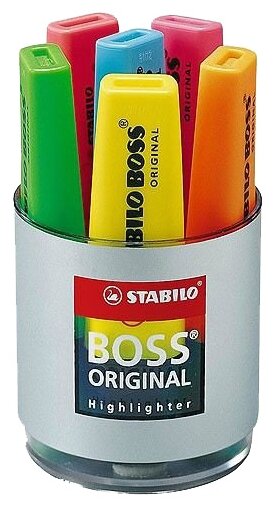       STABILO BOSS: , 6; : , , , , , 