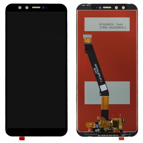 Дисплей (экран) в сборе с тачскрином для Huawei Honor 9 Lite (LLD-L31) черный (High Quality) / 1080x2160