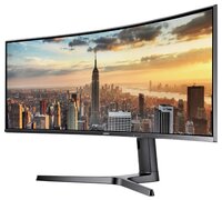 Монитор Samsung C43J890DKI черный