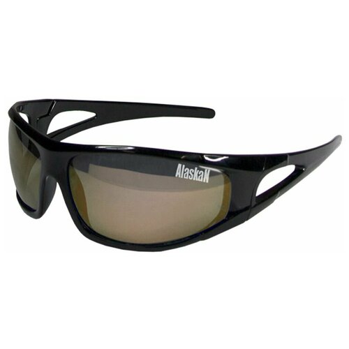 alaskan размер 20 21 черный Солнцезащитные очки Alaskan, черный, коричневый