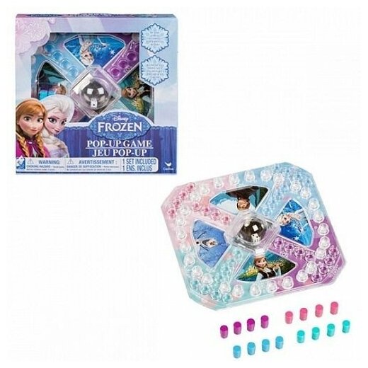 Настольная игра Spin Master с кубиком и фишками Disney Холодное сердце 6033079