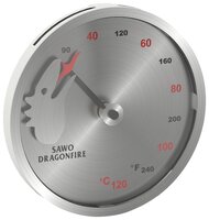 Термометр Sawo 232-TM-DRF нержавеющая сталь