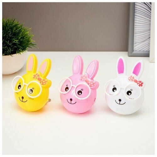 Ночник LED Умный Зайчонок 12 см 4W с фотоэлементом V220 пластик RISALUX 734₽