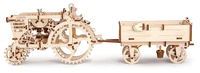 Сборная модель UGEARS Прицеп к трактору