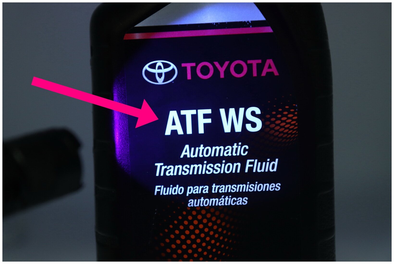 Трансмиссионное масло - TOYOTA ATF WS (0,946л) Арт. 00289ATFWS