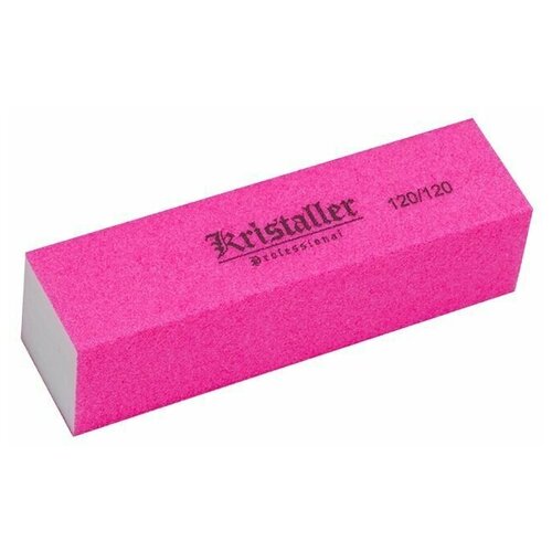 Kristaller Бафик для шлифовки ногтей, неоново-розовый