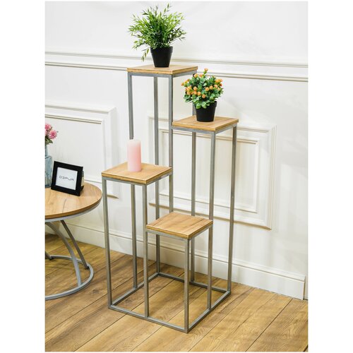 Цветочница Подставка для цветов напольная высокая