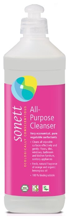 Жидкость Sonett All-Purpose Cleanser для всех поверхностей