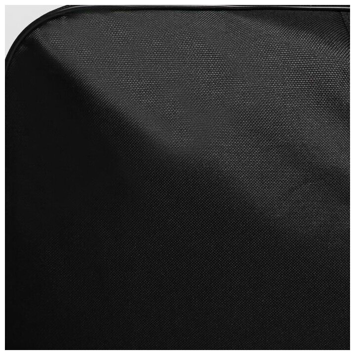 Сумка дорожная на молнии, 2 наружных кармана, цвет чёрный - фотография № 4