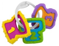 Погремушка Chicco Easy grasp keys 5953 фиолетовый/оранжевый/голубой